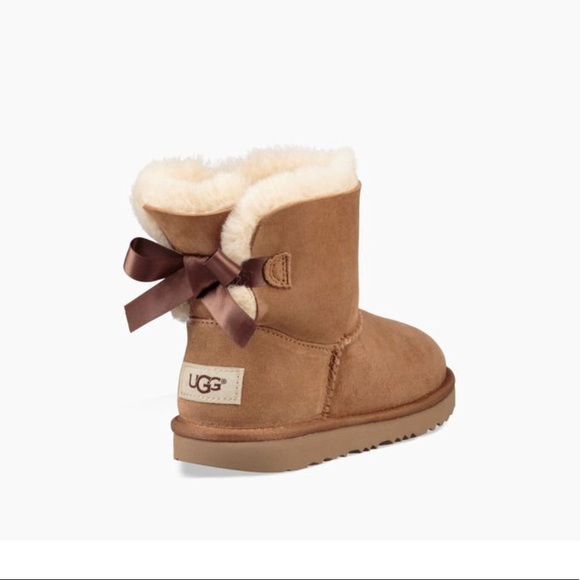UGG Other - Kids Tan Mini Bailey Bow II Boot